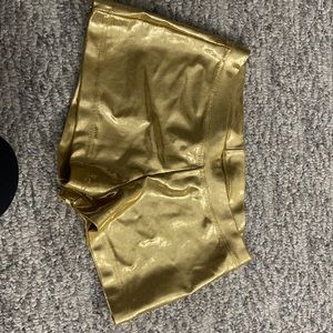 GOLD DANCE SHORTS